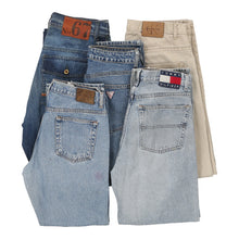 Load image into Gallery viewer, Branded Jeans (£15 / KG) - Vintage Wholesale
