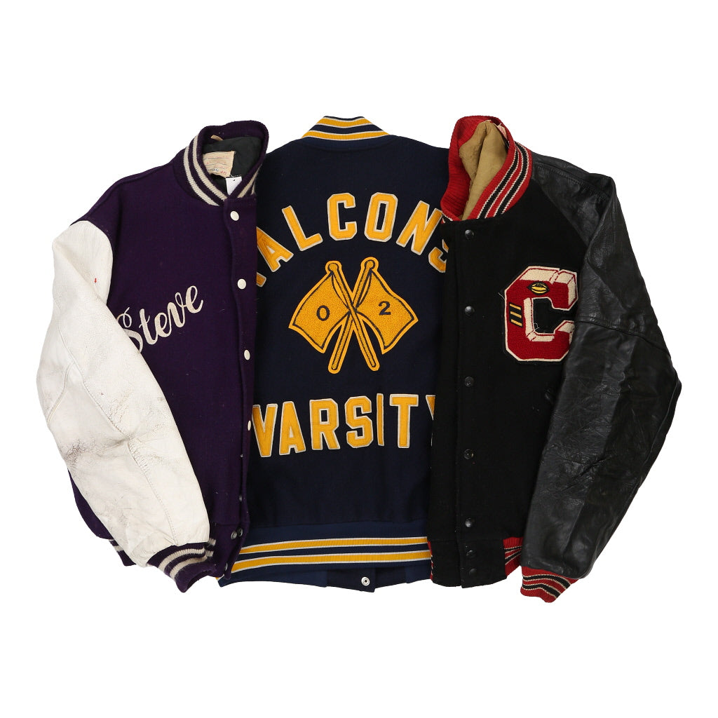 Heavy Varsity Jackets (£10 / KG) - Vintage Wholesale