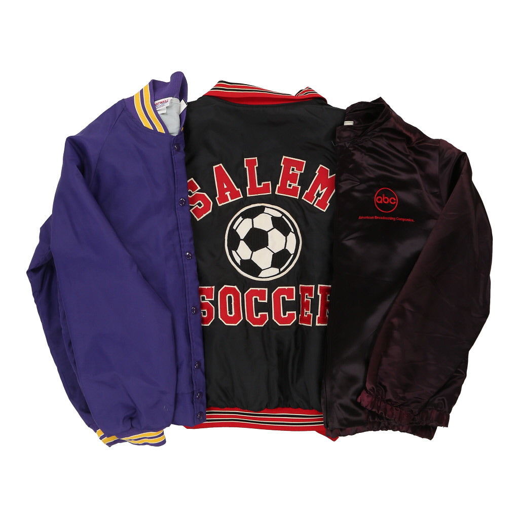 Light Varsity Jackets (£10 / KG) - Vintage Wholesale