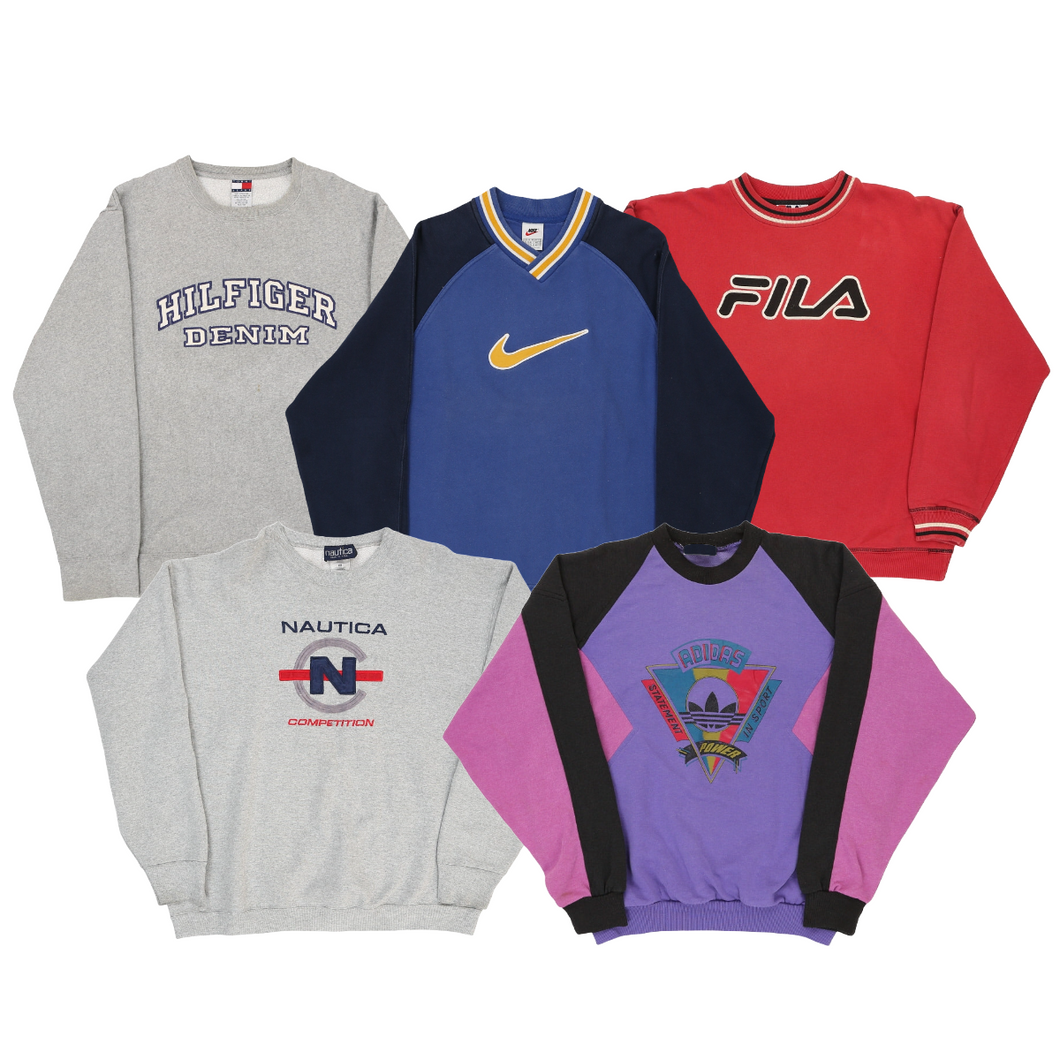 Branded Sweatshirts (£15 / KG) - Vintage Wholesale