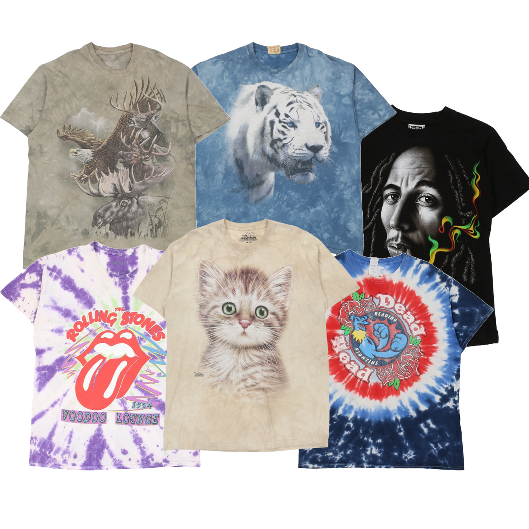 Animal & Music T-Shirts (£4 / Piece) - Per Piece