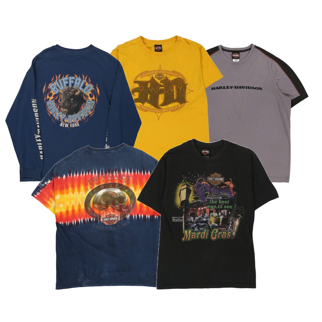Harley Davidson T-Shirts (£10 / Piece) - Per Piece