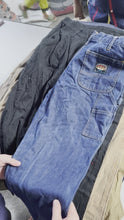 Load and play video in Gallery viewer, Unbranded Cargo / Carpenter Pants Mix (£12 / KG) - Vintage Wholesale
